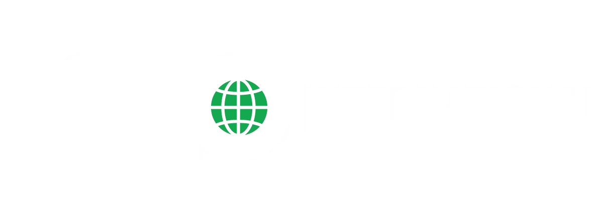 PBI International white logo on transparent background